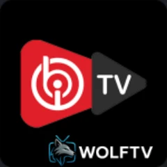 IBO Player app icon with WOLFTV branding